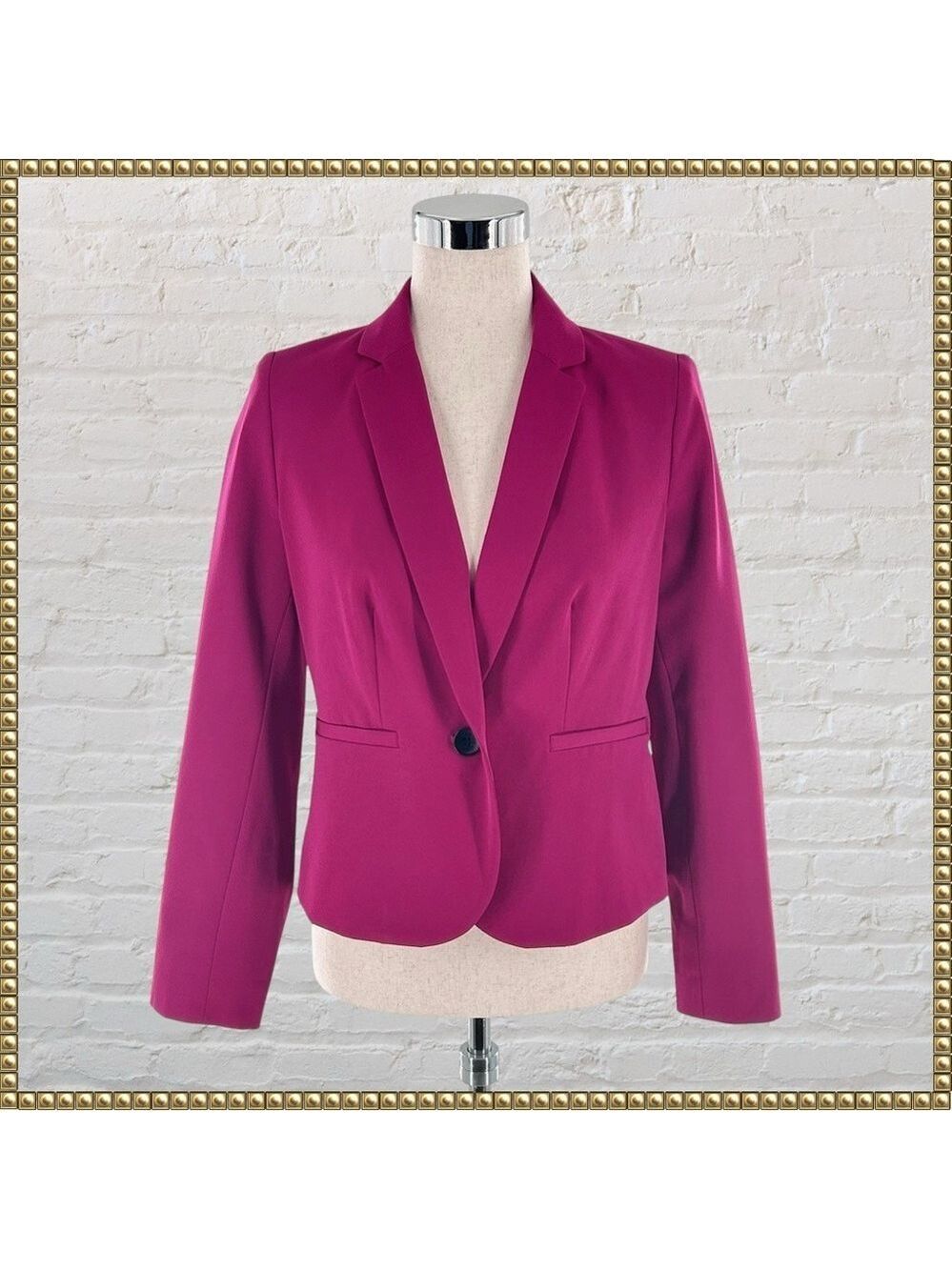 Worthington Blazer Magenta Pink Small Petite